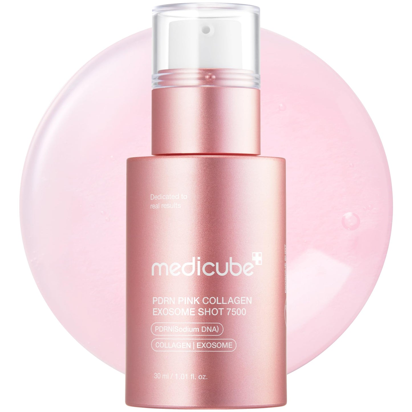 medicube Exosome Shot PDRN Pink Collagen 7,500 PPM Spicule Facial Serum