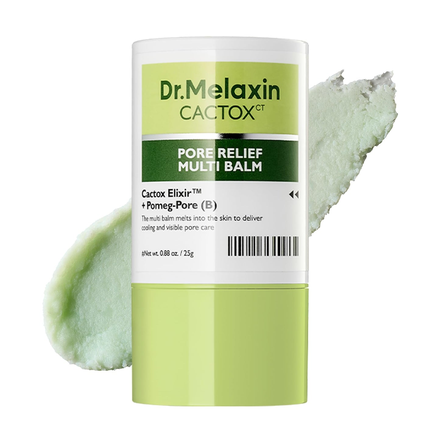 Dr.Melaxin Cactox Pore Relief Multi Balm Stick ? Zinc PCA & ADENOSINE Cooling & De-Puffing Face Balm for Enlarged Pores & Puffy Skin, Pore Minimizing with Cactus Extract, Korean Skincare, 0.88 oz