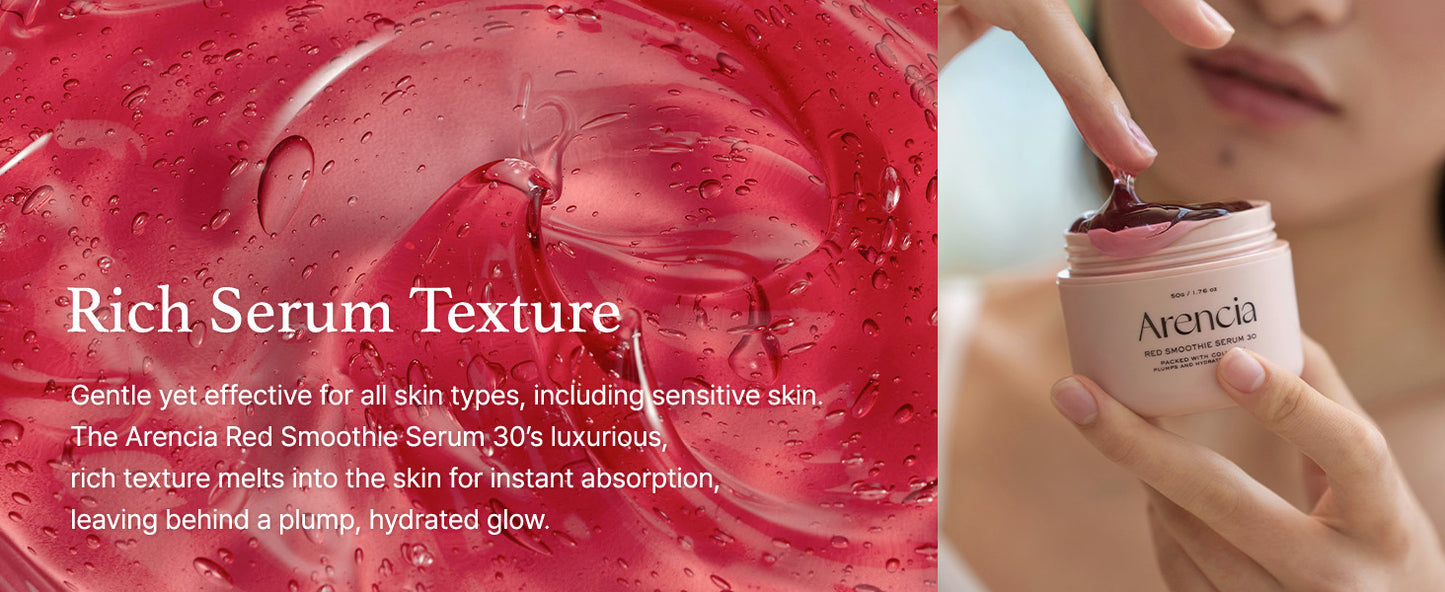 Sérum Máscara Facial Red Smoothie