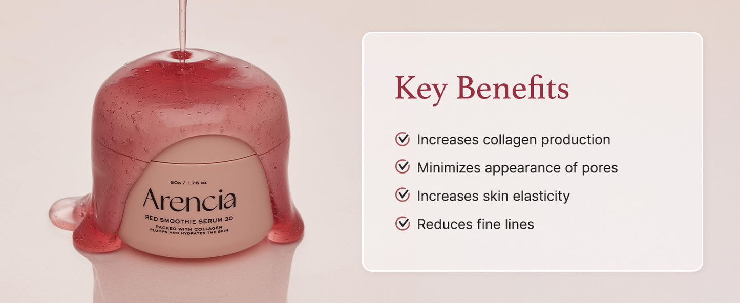 Sérum Máscara Facial Red Smoothie