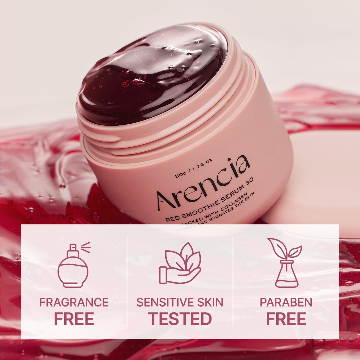 Sérum Máscara Facial Red Smoothie