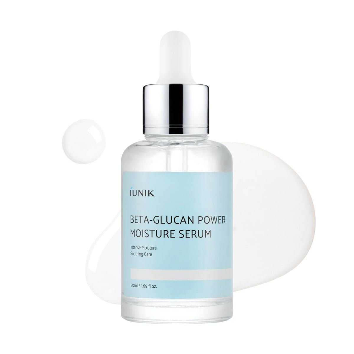 IUNIK Beta-Glucan Power Moisture Serum - Deep Hydration 1.69 fl oz