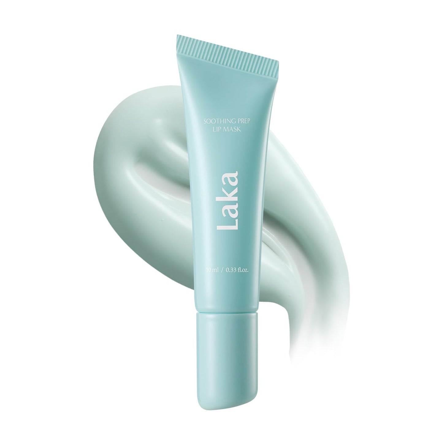 Laka Soothing Prep Lip Mask | Gentle Peel-Off Lip Mask for Dead Skin & Flakes | Cooling Korean Lip Care for Makeup Prep | K-Beauty 0.33 fl.oz