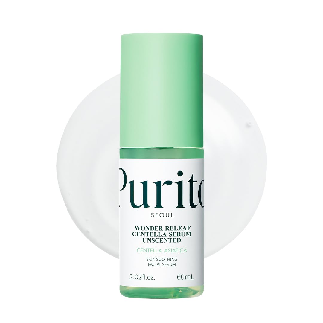 PURITO Centella Unscented Serum for Sensitive Skin, 2.00 fl.oz