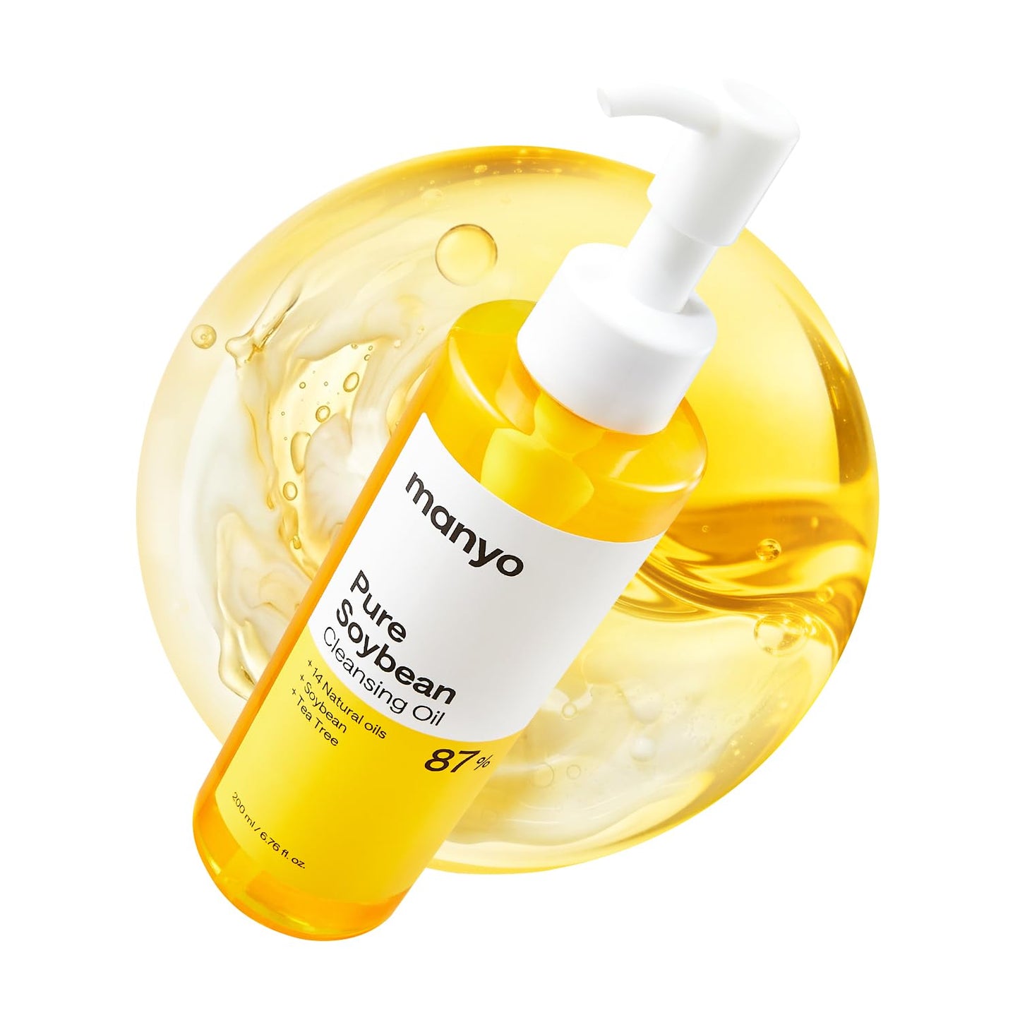 MANYO Pure Cleansing Oil, Makeup Remover, Blackhead & Pore Care, 6.76 fl oz