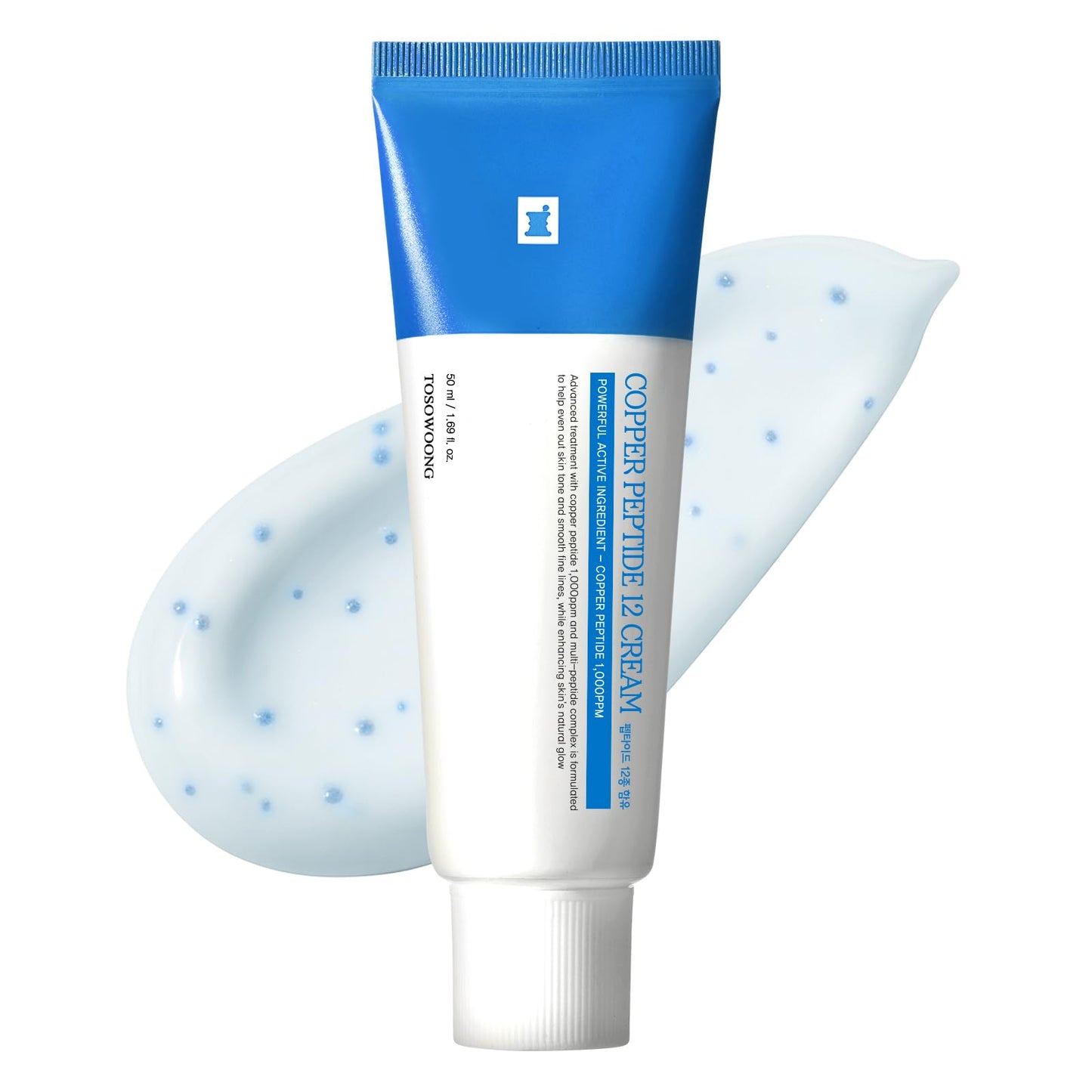 TOSOWOONG Copper Peptide 12 Cream, Anti-Aging for Fine Lines, Wrinkles