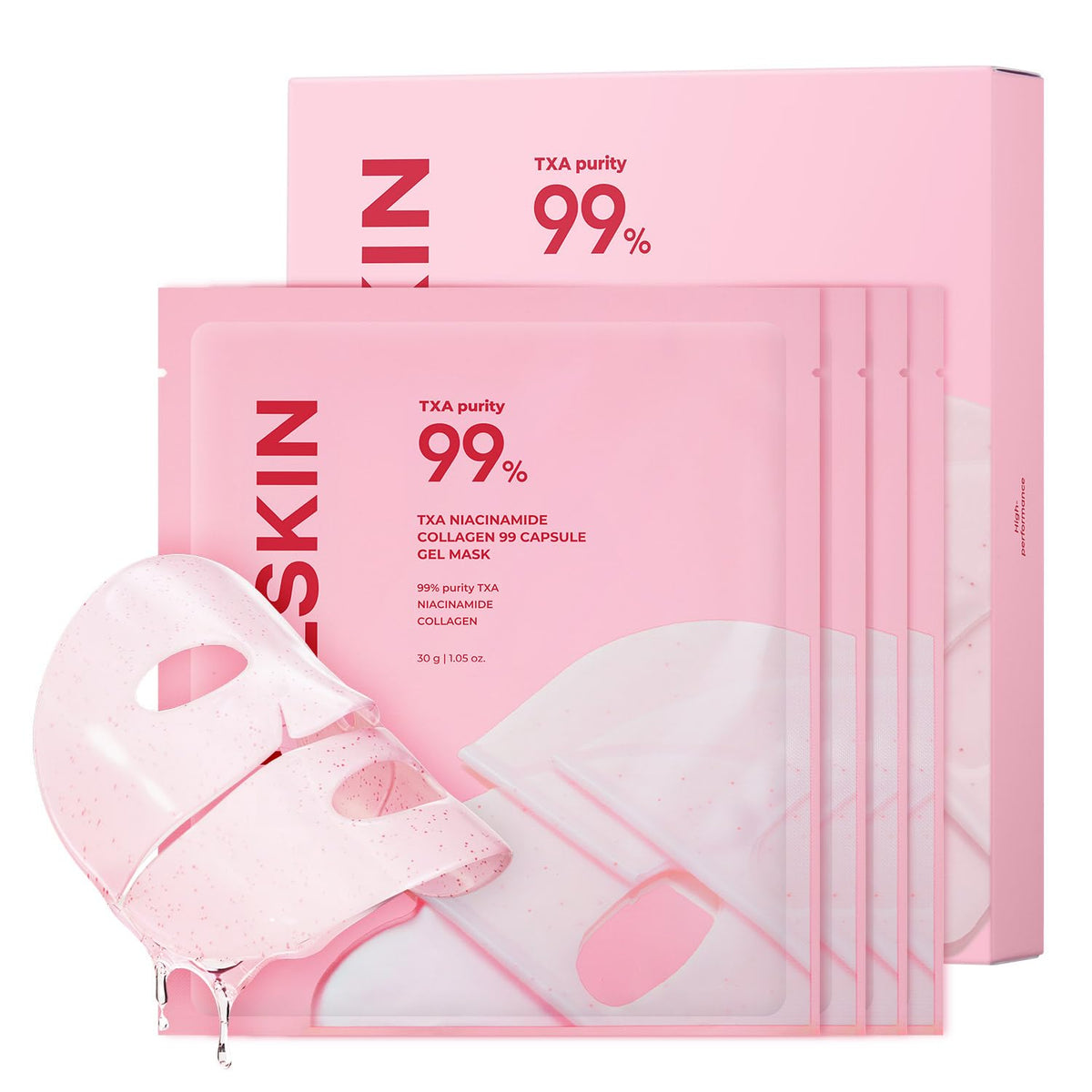 APRILSKIN TXA Pink Capsule Gel Mask 4EA