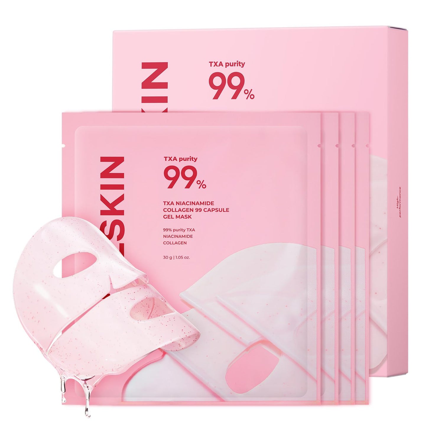 APRILSKIN TXA Pink Capsule Gel Mask 4EA