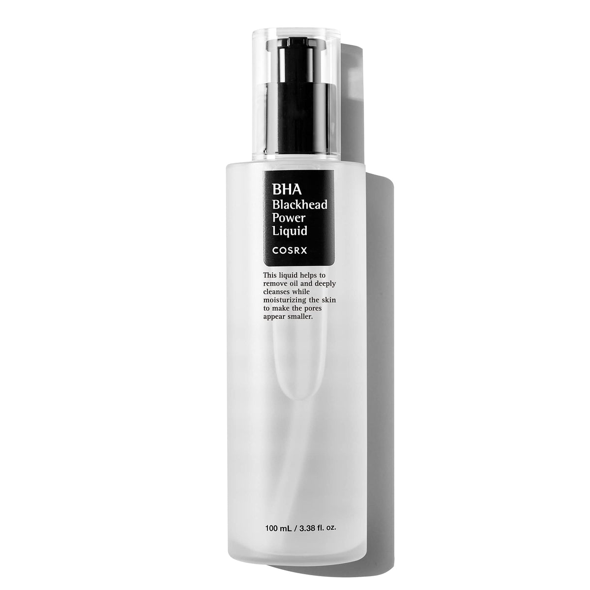 COSRX Niacinamide 2% + BHA 4% Blackhead Exfoliant Korean Toner, 3.38fl.oz