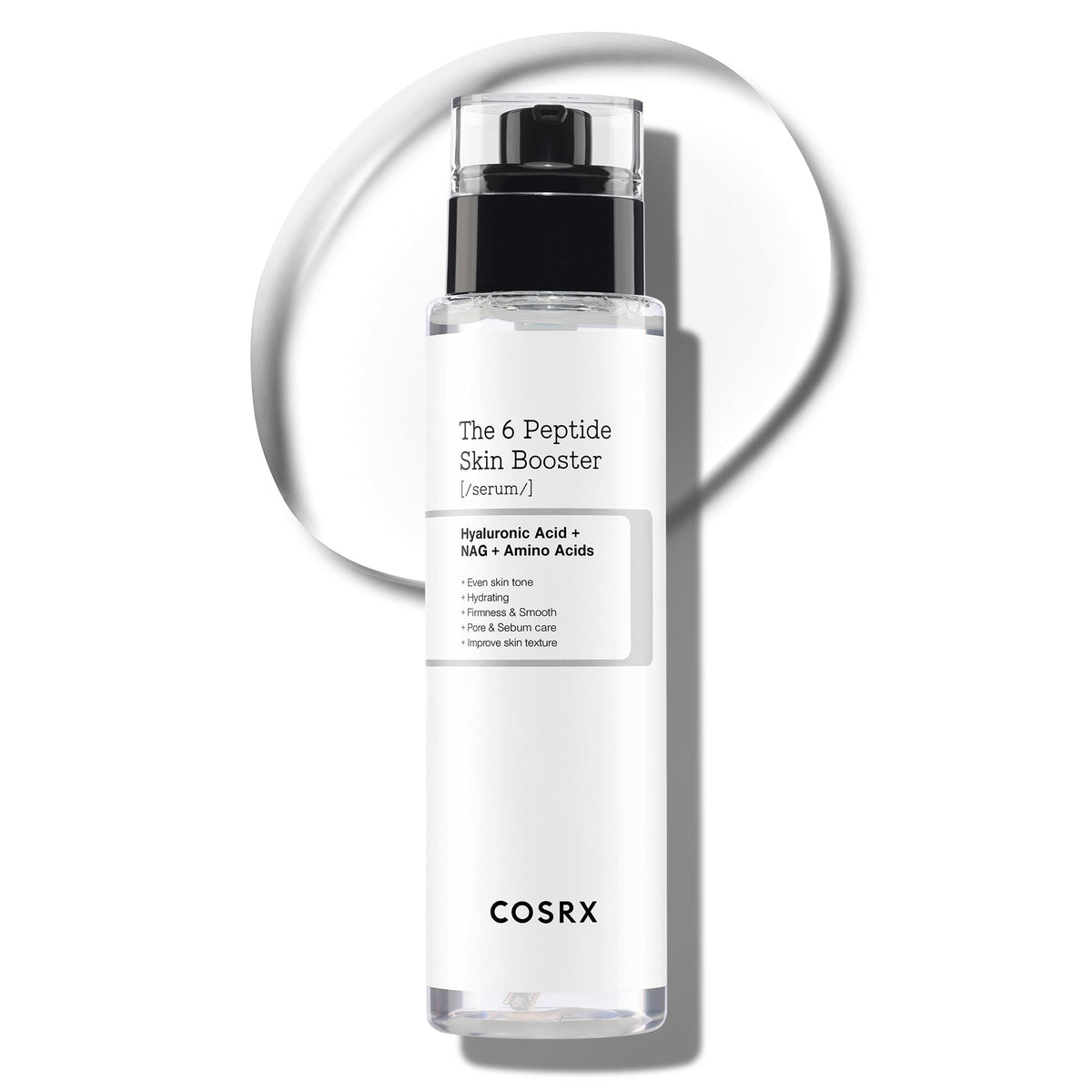COSRX 6X Peptide Collagen Skin Booster Toner Serum for Dull Skin, 5.07 oz
