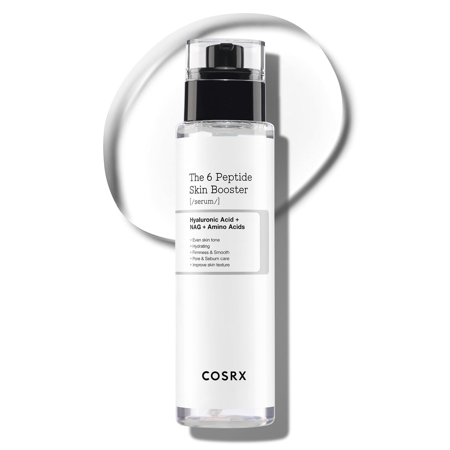 COSRX 6X Peptide Collagen Skin Booster Toner Serum for Dull Skin, 5.07 oz