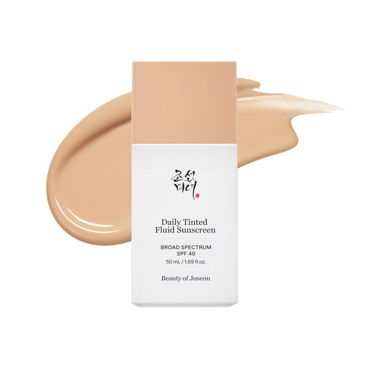 Daily Tinted Fluid Sunscreen 12 Shades for Face