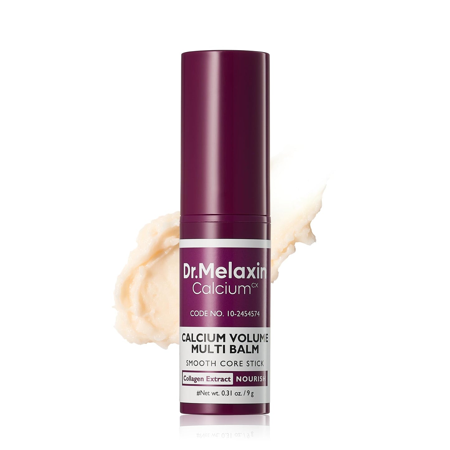 Dr.Melaxin Collagen Multi Balm Stick, Calcium & Adenosine Korean Wrinkle Stick for Eye, Neck & Face, Firming Collagen Stick, Under Eye Balm for Dark Circles & Depuffing, Korean Skin Care, 0.31 oz