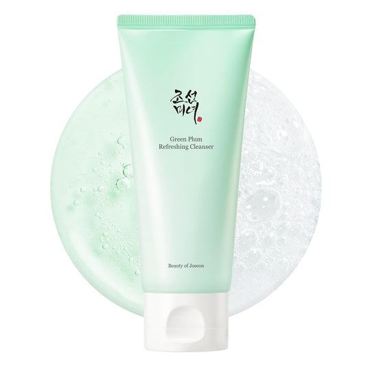 Beauty of Joseon Green Plum Refreshing Cleanser Gel Type Deep Pore Cleansing, Face Cleansers for All Skin Types, Korean Skincare 100ml, 3.38 fl.oz