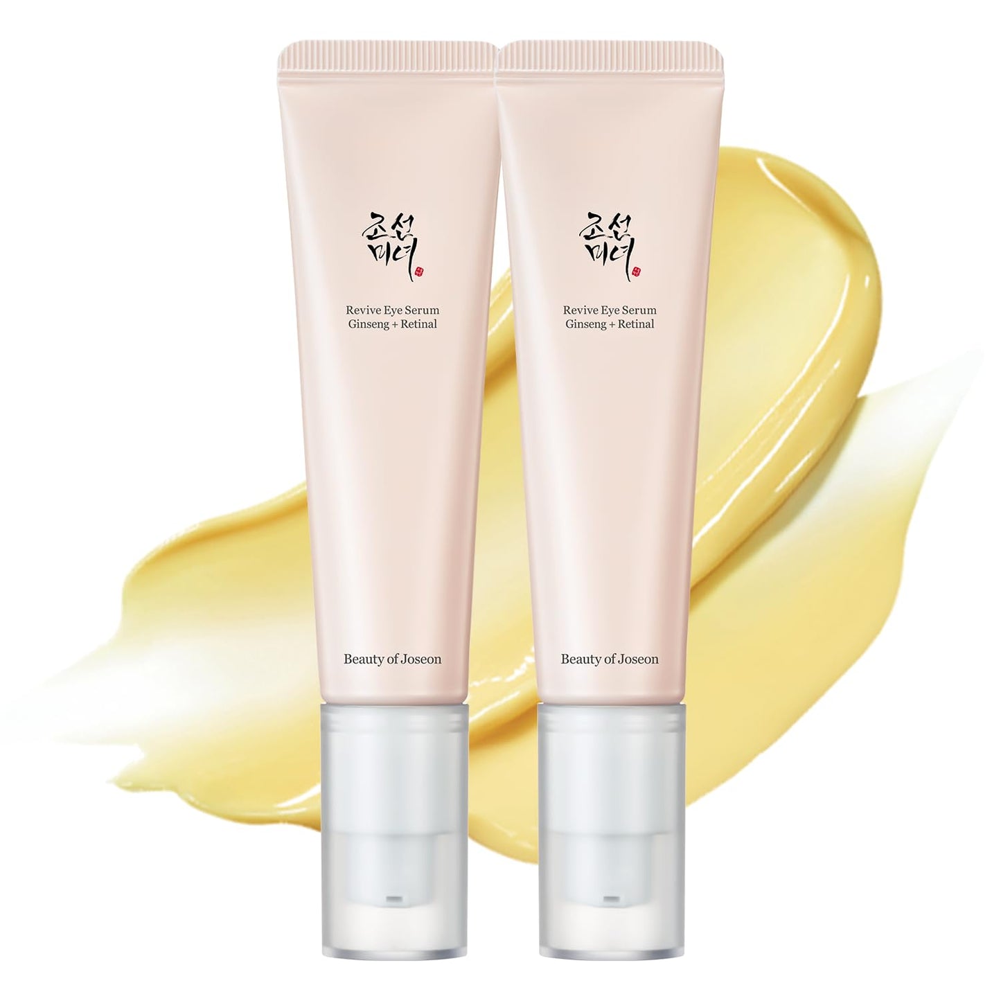 Beauty of Joseon Revive Eye Serum with Retinal Niacinamide Peptide for Face Under Eyes Wrinkles Dark Circles Moisturizer Cream Korean Skincare 30ml, 1.01 fl.oz * 2pack