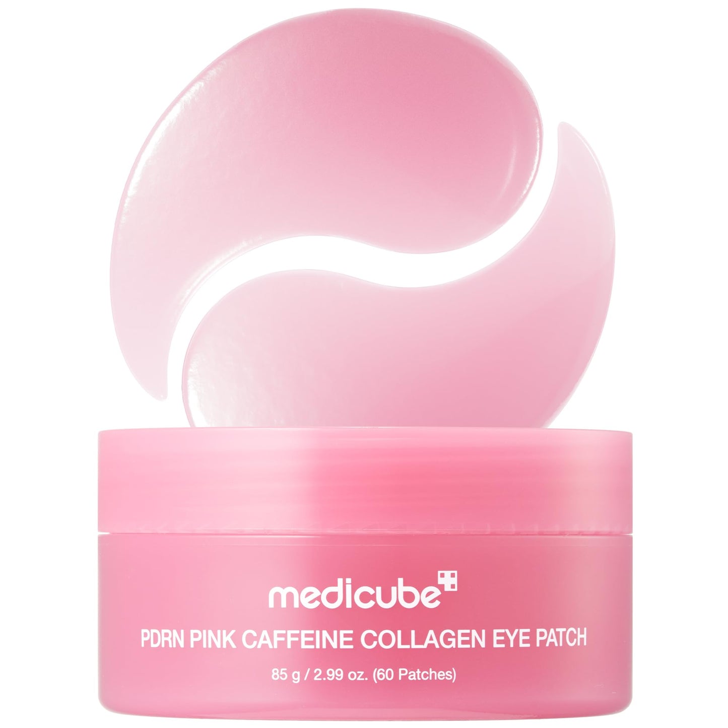 medicube Eye Patch PDRN Caffeine Collagen - Firming Gel Patches, | Age-Defying Care with Retinol & Collagen - Gel Patches for the Appearance of Dark Circles, Undereye Bags, Korean Skincare