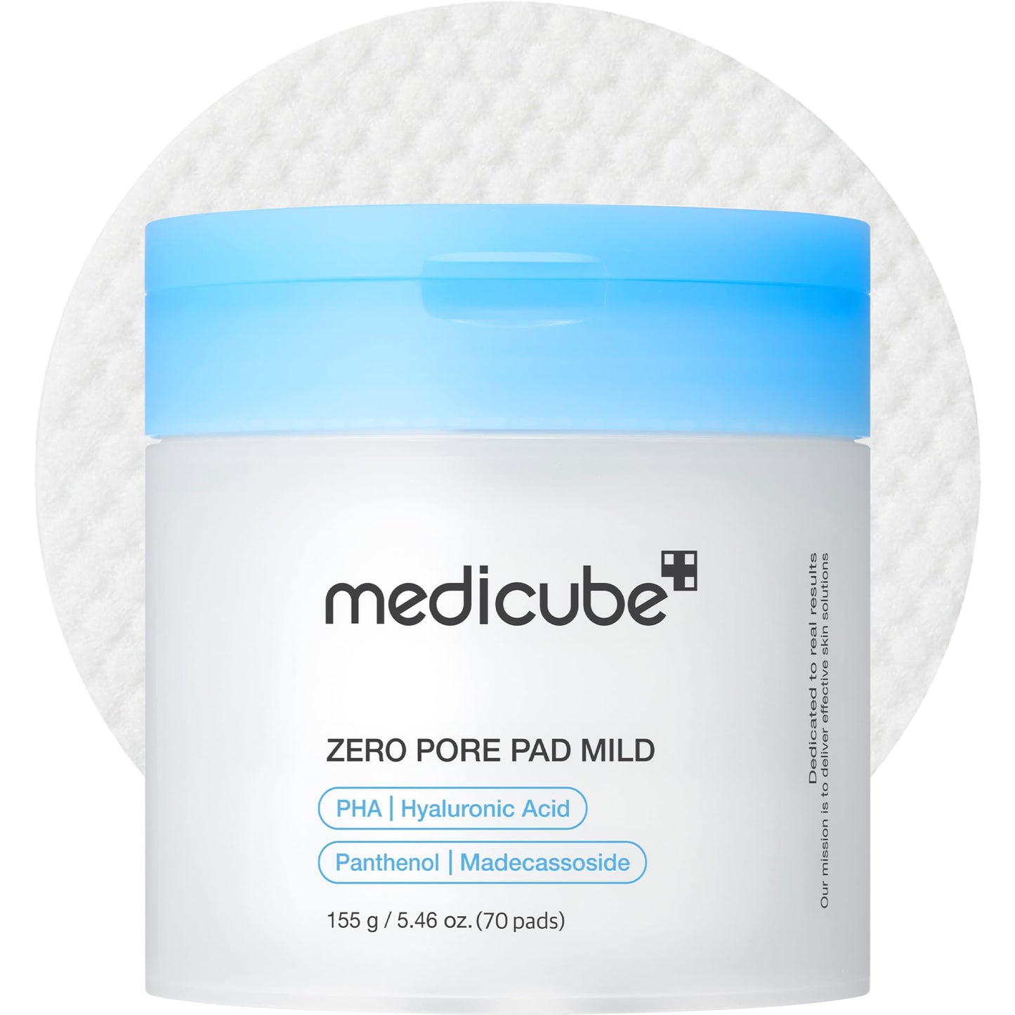 medicube Toner Pads Zero Pore Pad Mild 2.0 for Gentle Exfoliating