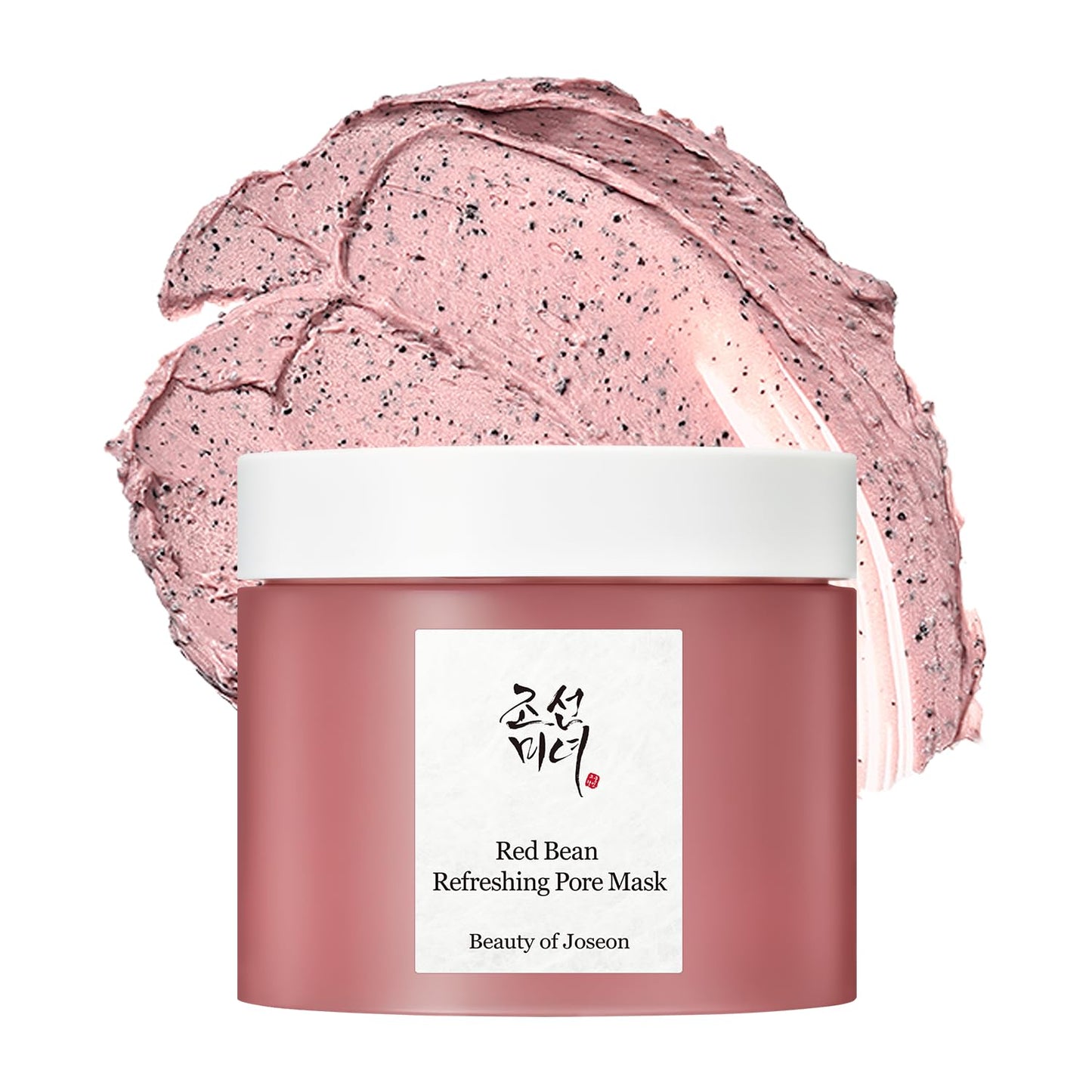 Beauty of Joseon Red Bean Pore Refreshing Mask Mud Cream Hydrating Wash Off Pack, Pore Cleansing Exfoliator, Korean Skin Care for Men and Women 140ml, 4.73 fl.oz