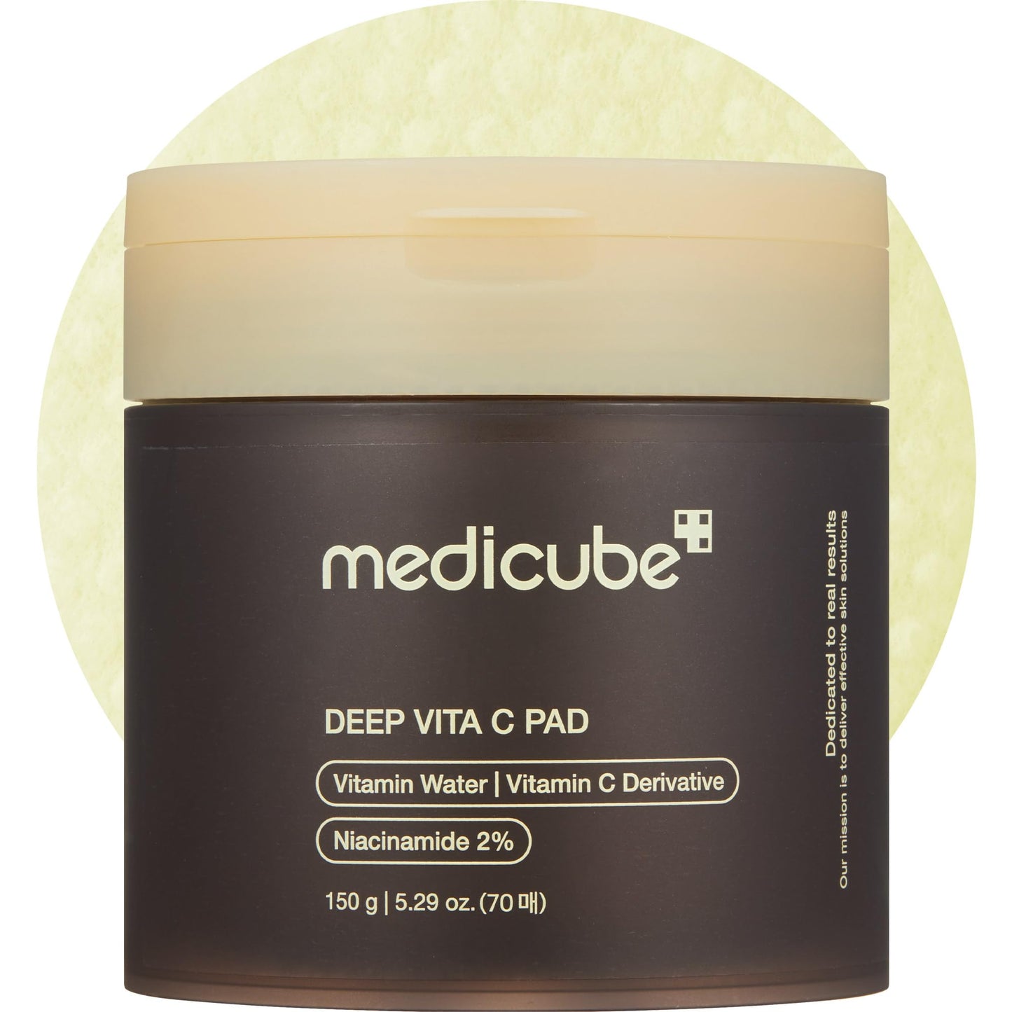 medicube Toner Pads Deep Vita C Facial Toner Pad for Uneven Skin Tone Care