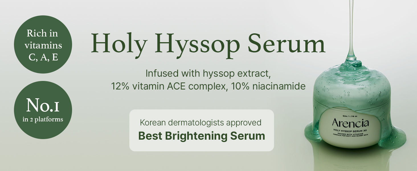 Glow Hyssop Face Mask Serum