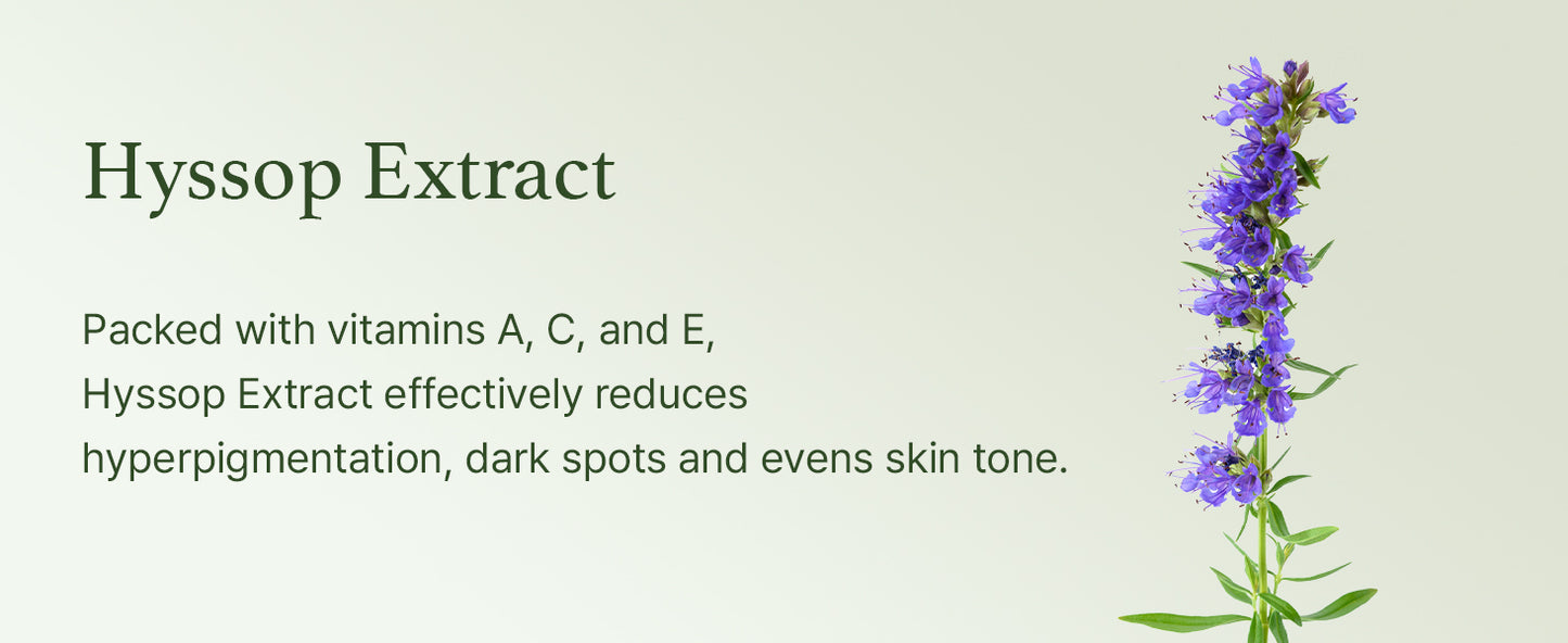 Glow Hyssop Face Mask Serum
