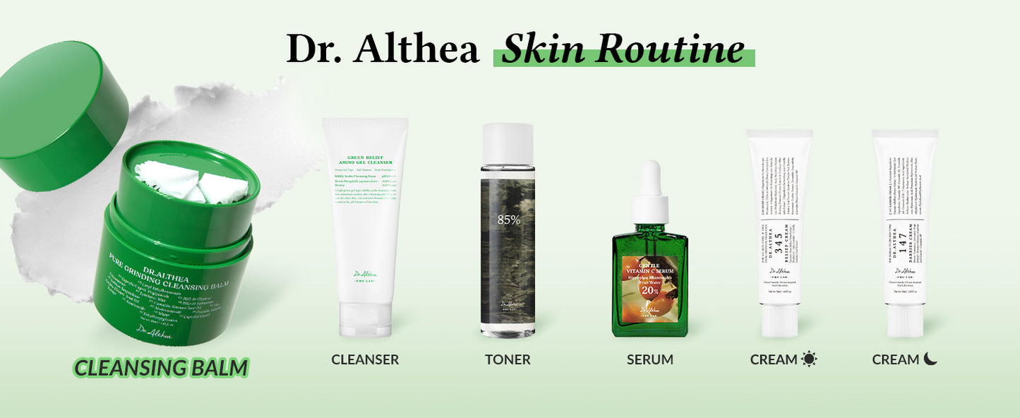 Dr.Althea Bálsamo de Limpeza Pure Grinding | Óleo de Limpeza de Maquiagem Higiênico em Um Passo com Madecassoside | Textura Sorbet Não Oleosa | Calmante para Todos os Tipos de Pele | Cuidados com a Pele Veganos Coreanos | 50 ml