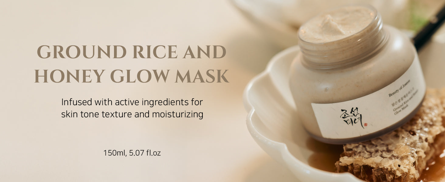 Ground Rice and Honey Glow Mask