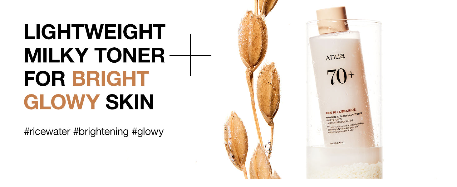 Rice 70 Glow Milky Toner