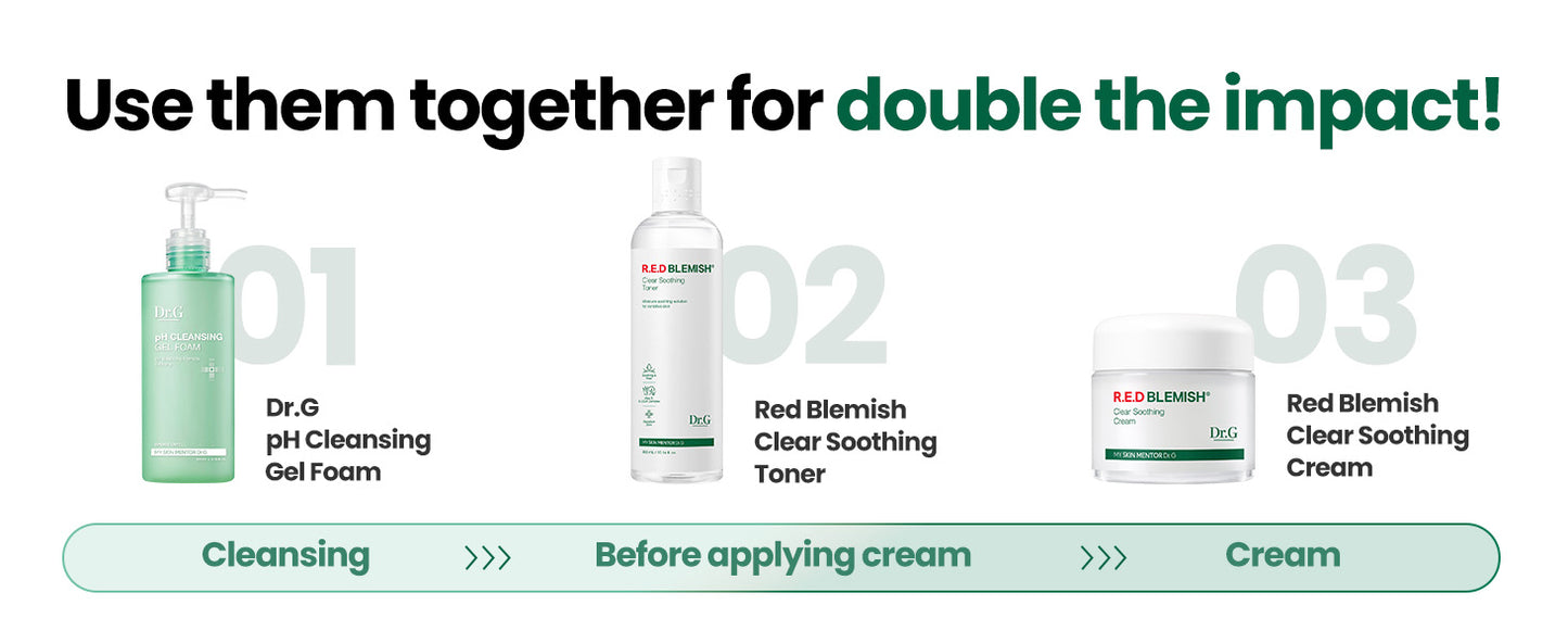 Red Blemish Clear Soothing Cream