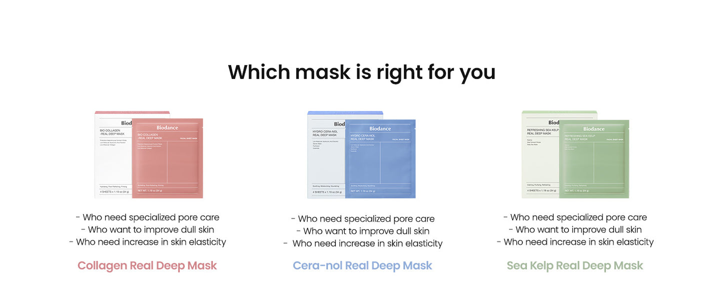 Bio-Collagen Real Deep Mask (4ea)