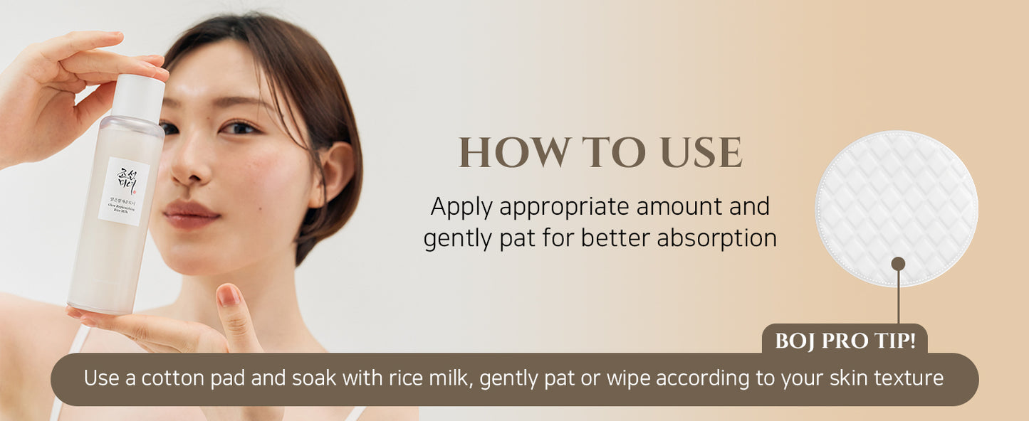 Glow Replenishing Rice Milk Tônico de Controle de Oleosidade