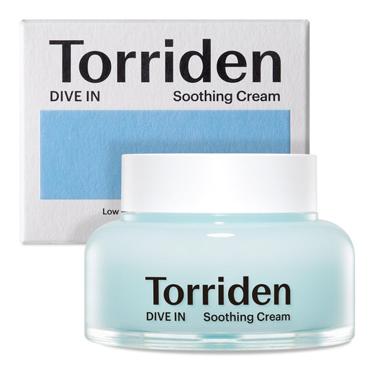 Torriden CREME SUAVIZANTE DIVE IN Ácido Hialurônico 100ml (3,38 fl. oz) | Hidratante Facial Revitalizante para Pele Sensível e Seca | Ácido Hialurônico, Pantenol, Alantoína