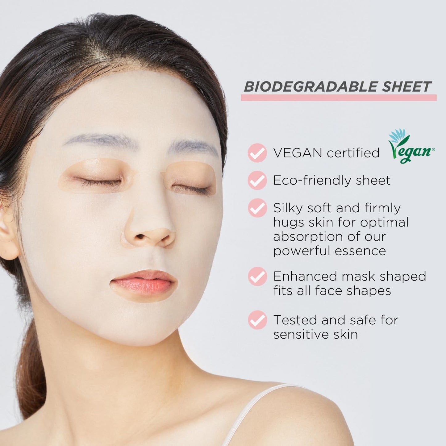 Mediheal Máscara Facial Coreana Oficial - Máscara Facial Essencial de Colágeno 10 Unidades Lifting e Firmadora Para Todos os Tipos de Pele Conjuntos Econômicos