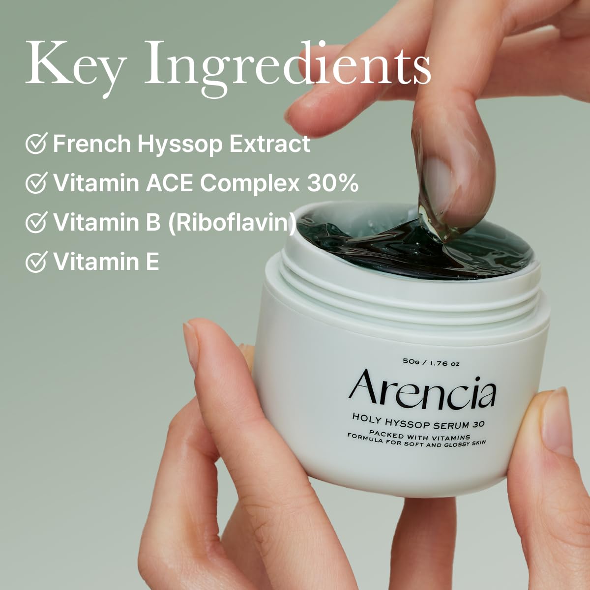 Glow Hyssop Face Mask Serum