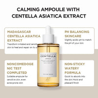 SKIN1004 Suero Facial Ampolla Centella Asiática de Madagascar 1.85 fl.oz, 55ml, Calma Piel Propensa al Acné y Sensible
