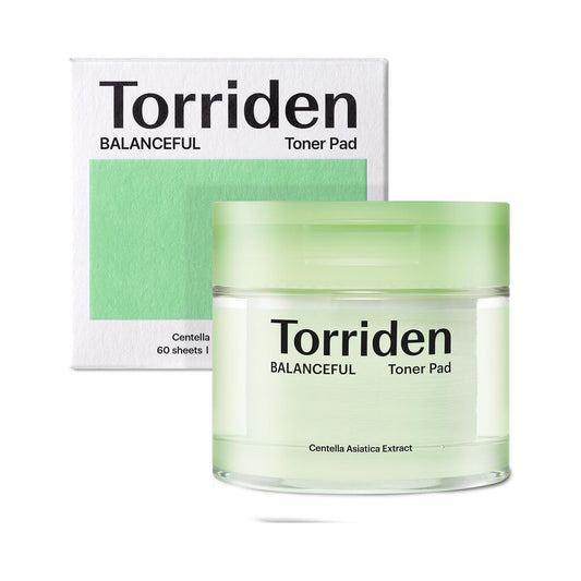 Torriden BALANCEFUL Toner Pads (60 Count) | Daily Exfoliating With PHA & LHA for Oily, Combo, and Sensitive Skin | 5D CICA, Panthenol